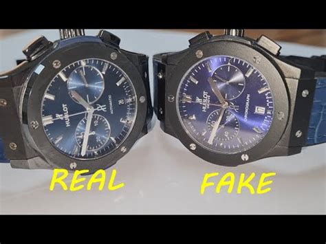 hublot falso vs original|are Hublot watches genuine.